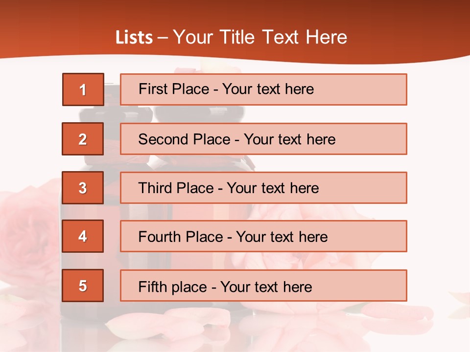Essence Treatment Alternative PowerPoint Template