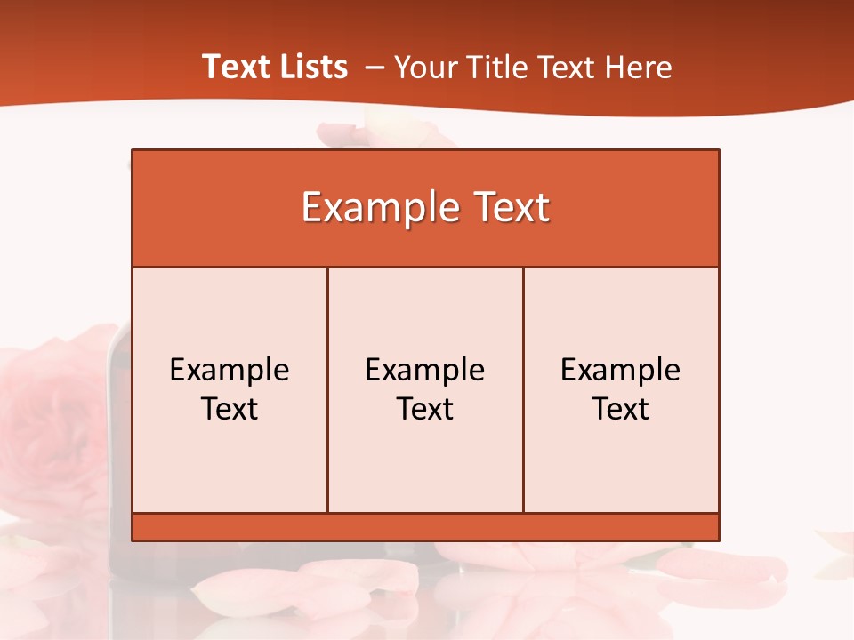 Essence Treatment Alternative PowerPoint Template