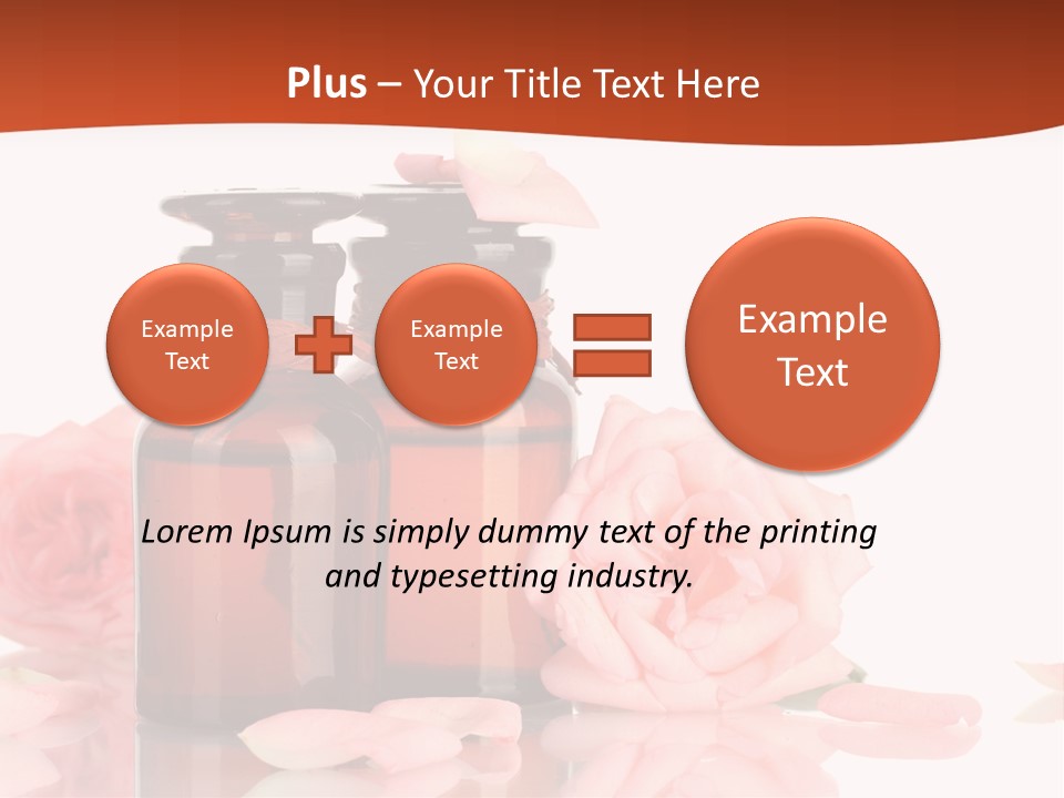 Essence Treatment Alternative PowerPoint Template