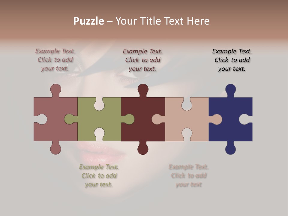 Skincare Pattern Beautiful PowerPoint Template