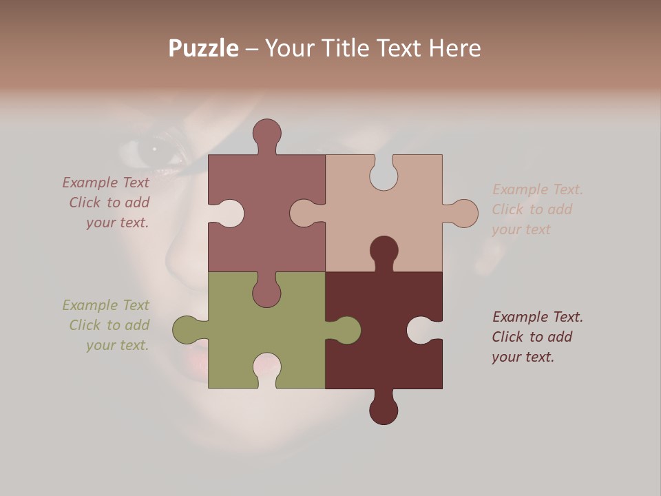 Skincare Pattern Beautiful PowerPoint Template