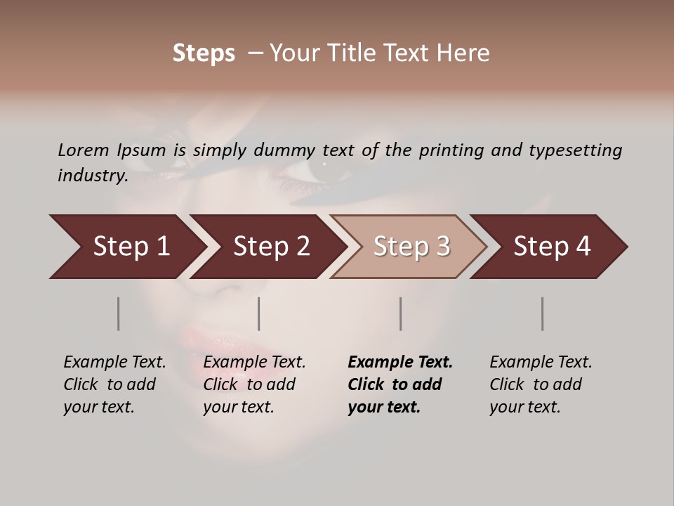 Skincare Pattern Beautiful PowerPoint Template