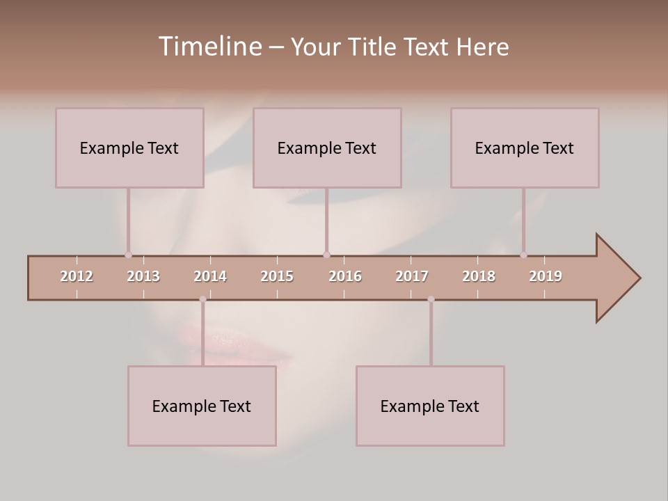 Skincare Pattern Beautiful PowerPoint Template