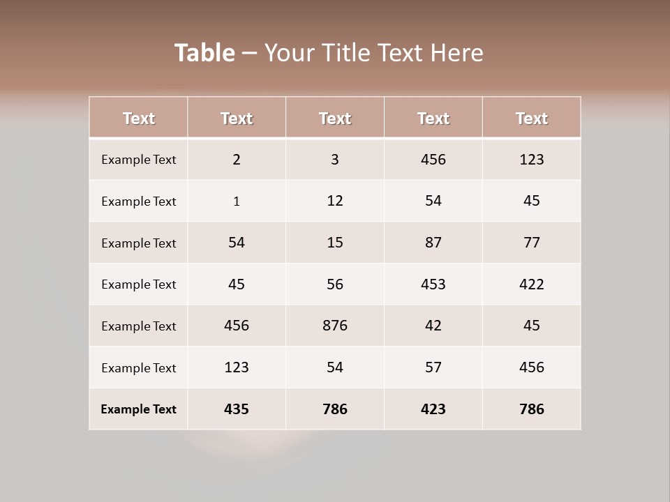 Skincare Pattern Beautiful PowerPoint Template