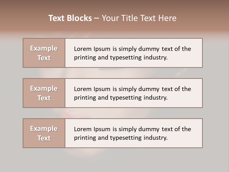 Skincare Pattern Beautiful PowerPoint Template