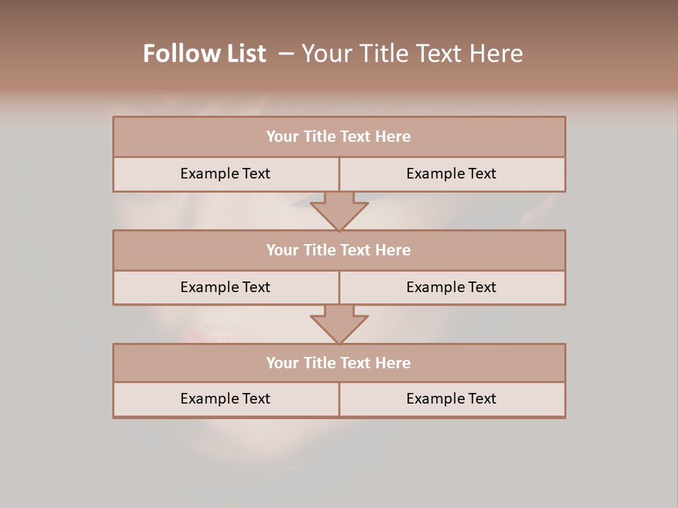 Skincare Pattern Beautiful PowerPoint Template