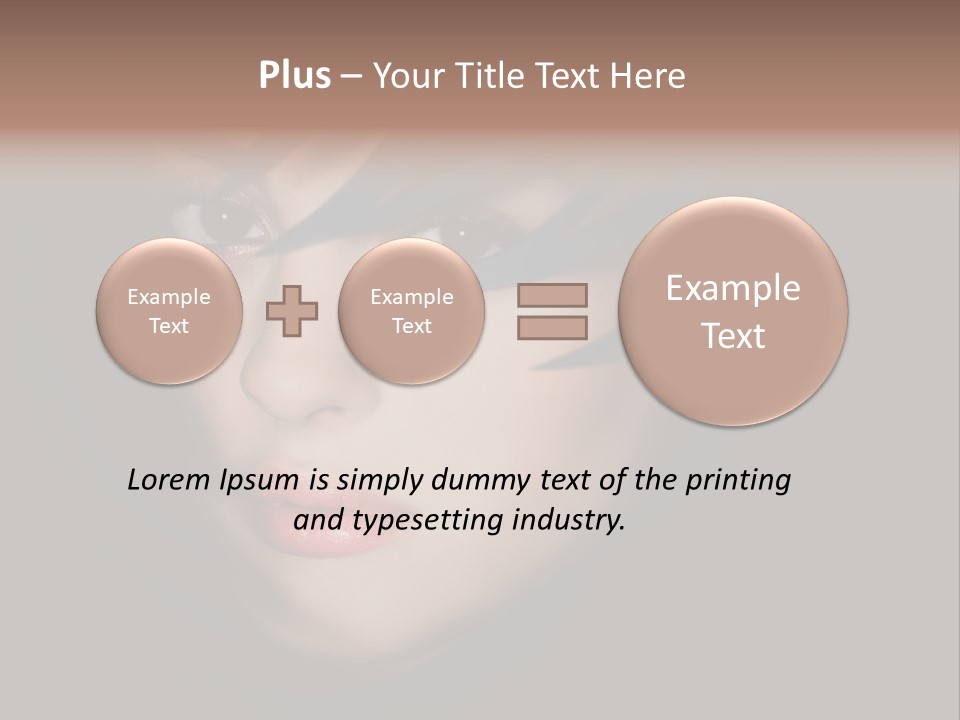 Skincare Pattern Beautiful PowerPoint Template