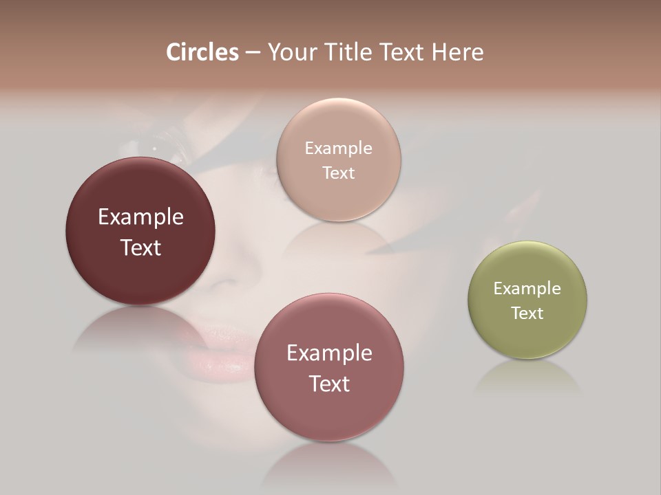 Skincare Pattern Beautiful PowerPoint Template