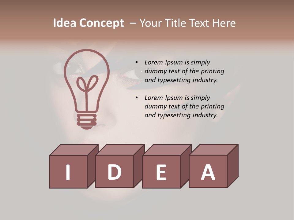 Skincare Pattern Beautiful PowerPoint Template