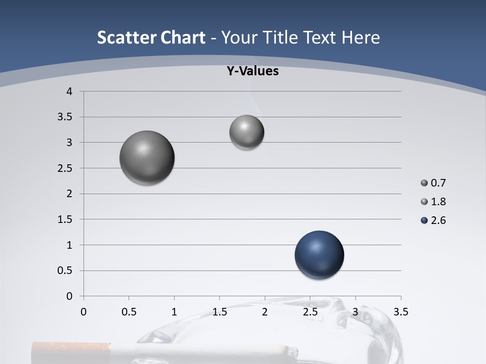 Tobacco Ashtray Stop PowerPoint Template