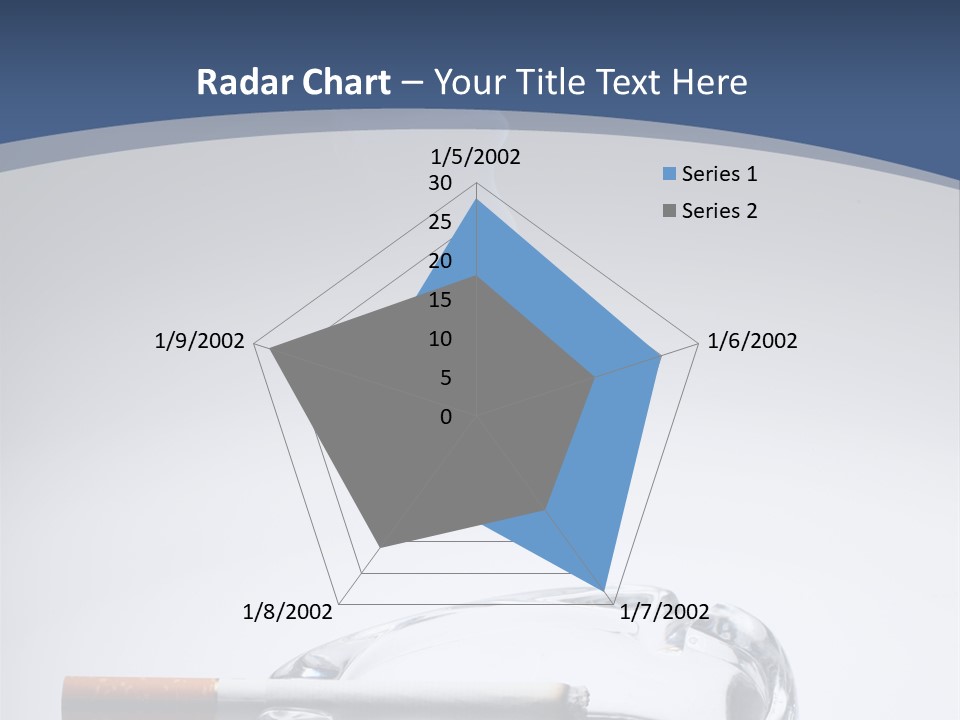 Tobacco Ashtray Stop PowerPoint Template