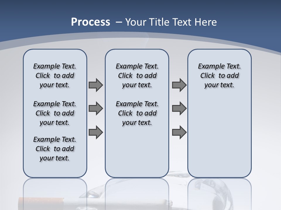 Tobacco Ashtray Stop PowerPoint Template
