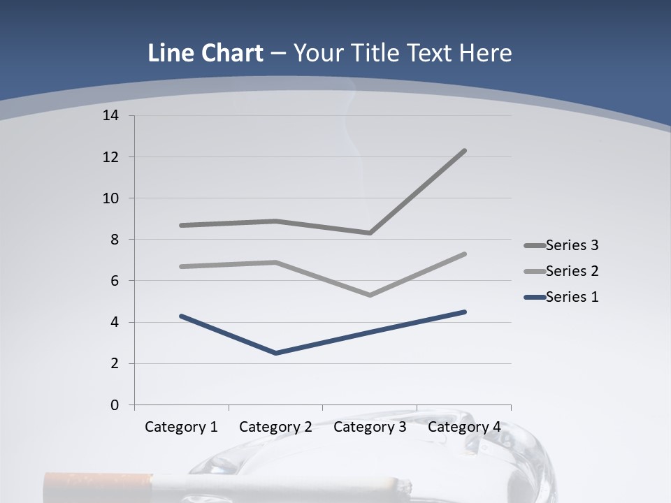 Tobacco Ashtray Stop PowerPoint Template