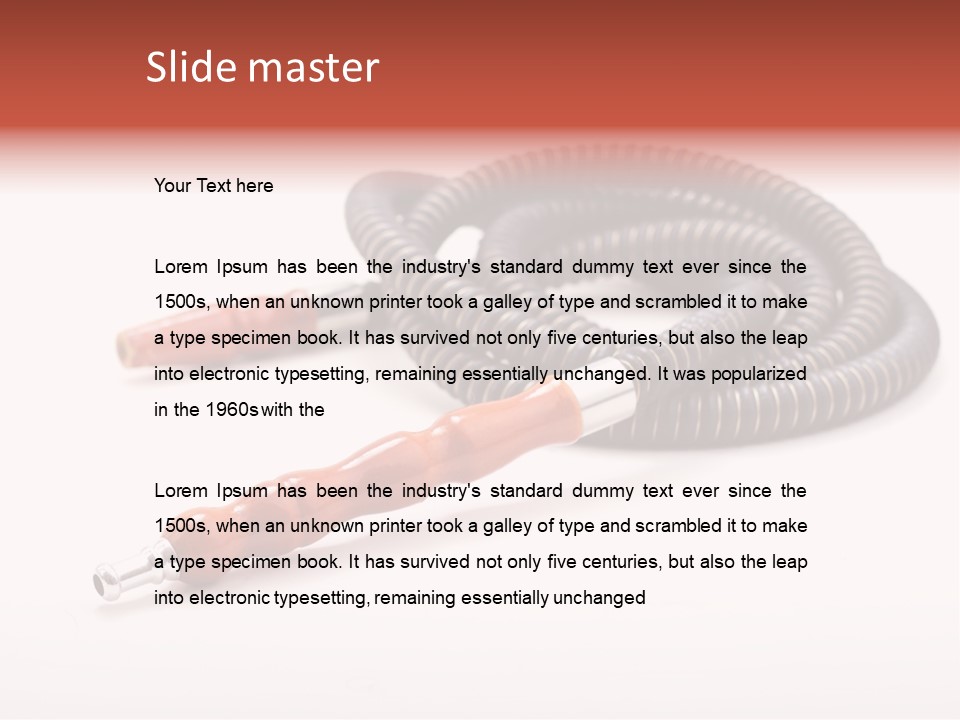 Ornament Turkish Enjoyment PowerPoint Template