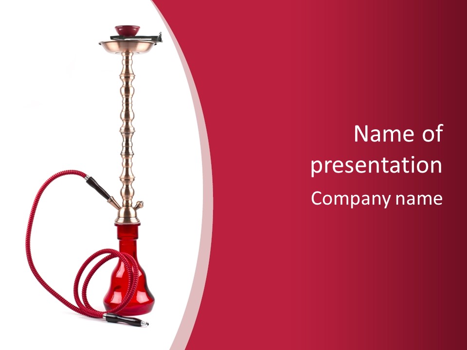 White Egypt Herbal PowerPoint Template