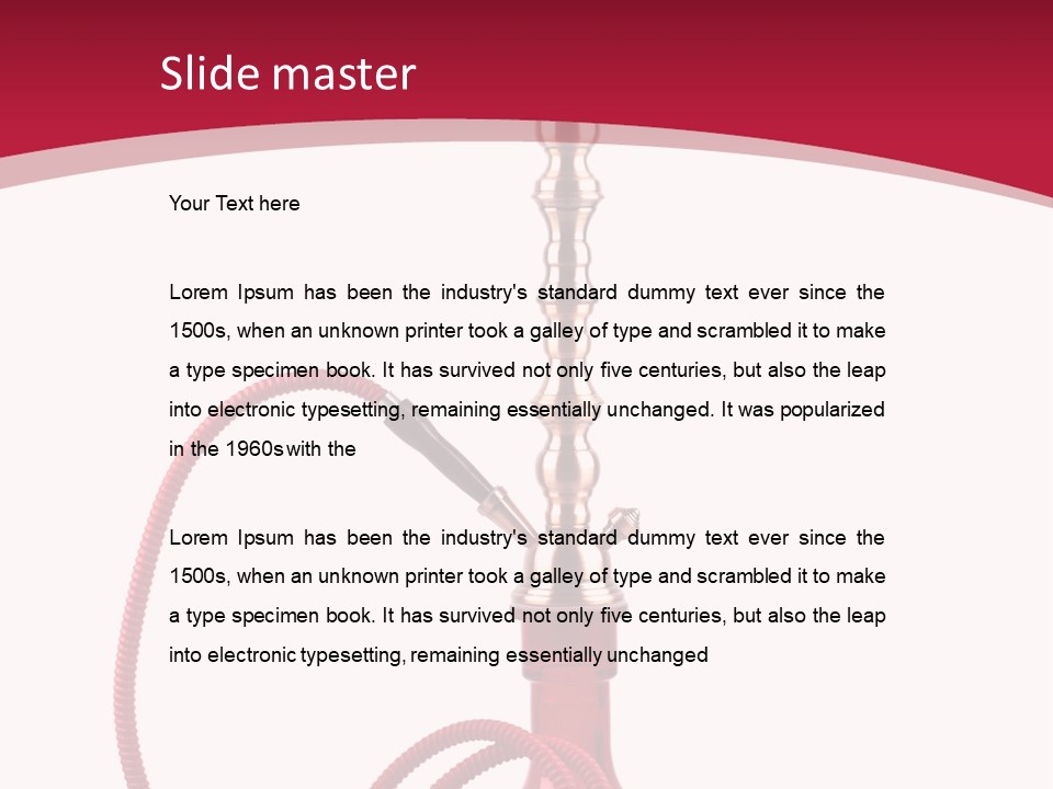 White Egypt Herbal PowerPoint Template