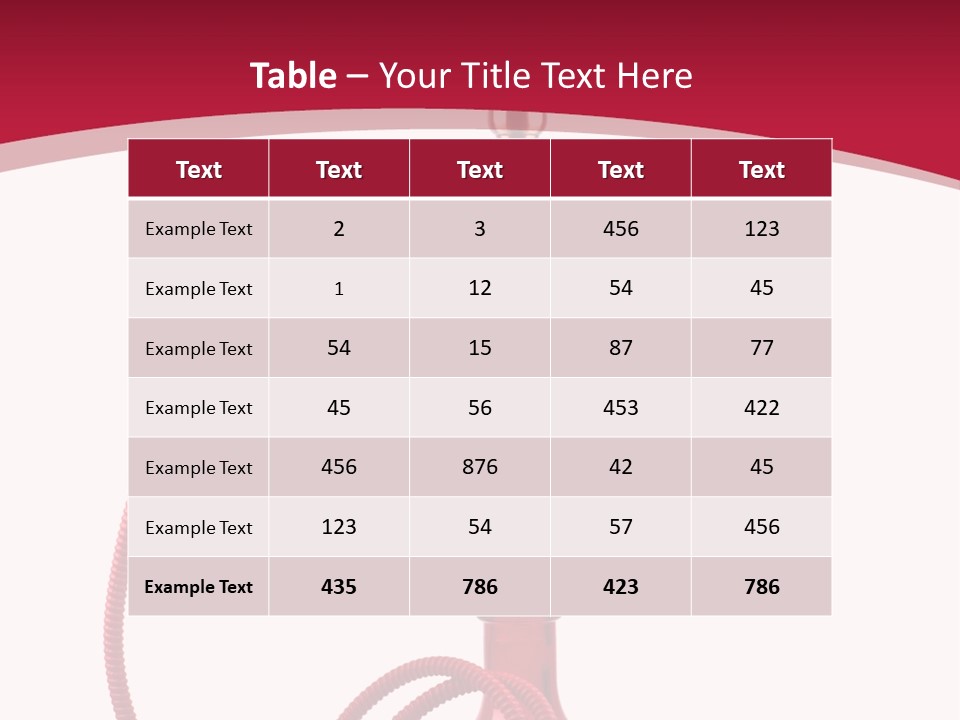 White Egypt Herbal PowerPoint Template