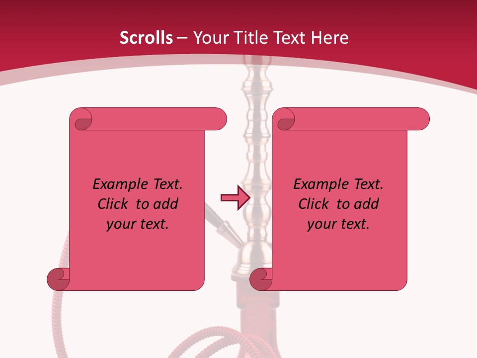 White Egypt Herbal PowerPoint Template