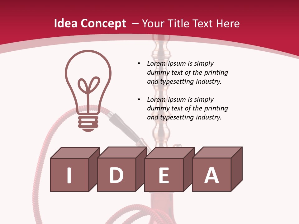 White Egypt Herbal PowerPoint Template