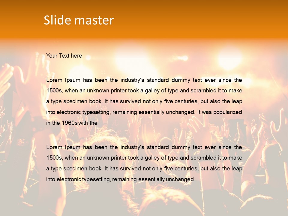 Happiness Pop View PowerPoint Template