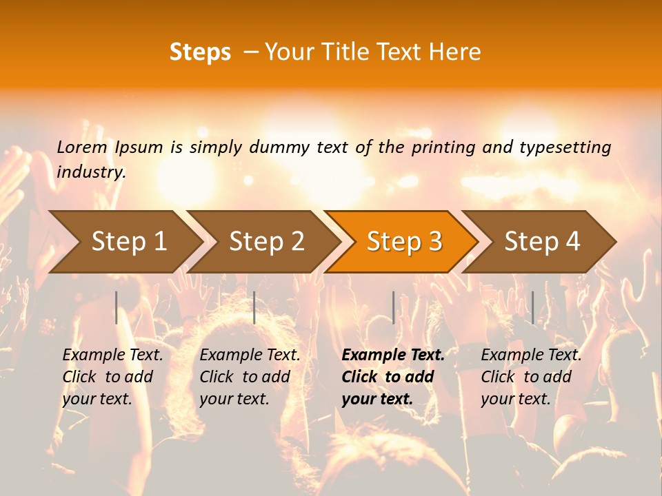 Happiness Pop View PowerPoint Template