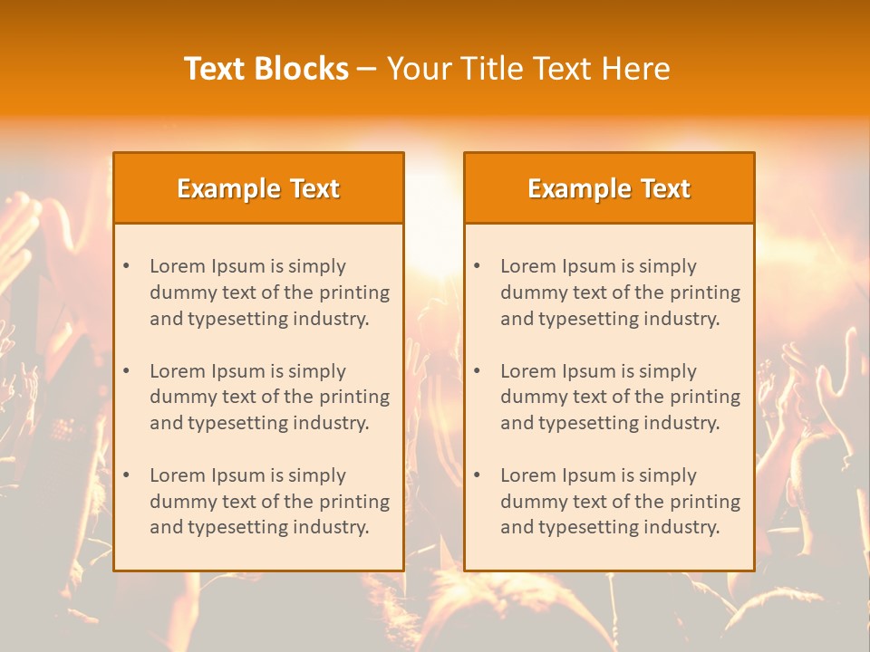 Happiness Pop View PowerPoint Template