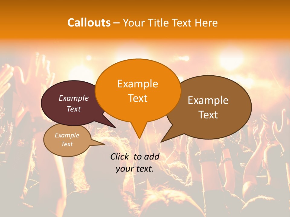 Happiness Pop View PowerPoint Template