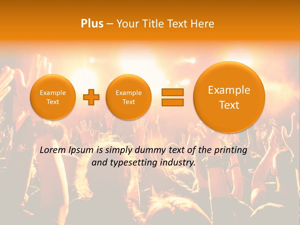 Happiness Pop View PowerPoint Template