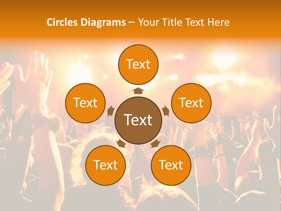 Happiness Pop View PowerPoint Template