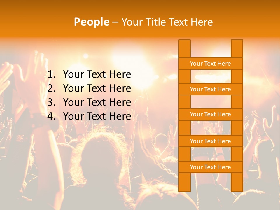 Happiness Pop View PowerPoint Template