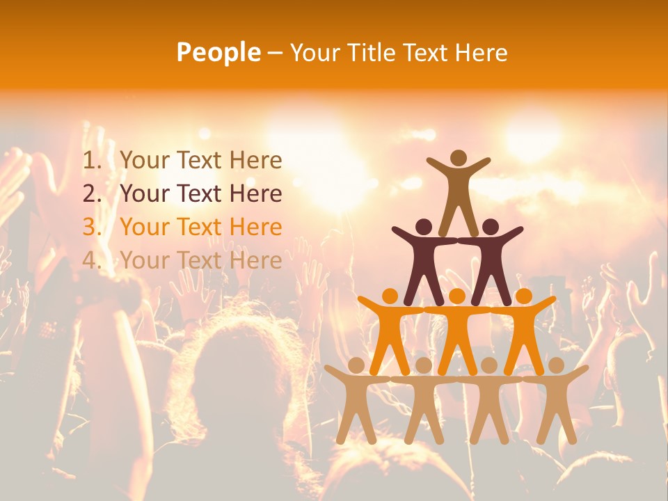 Happiness Pop View PowerPoint Template