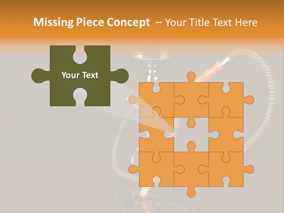 Object Calm Mouthpiece PowerPoint Template