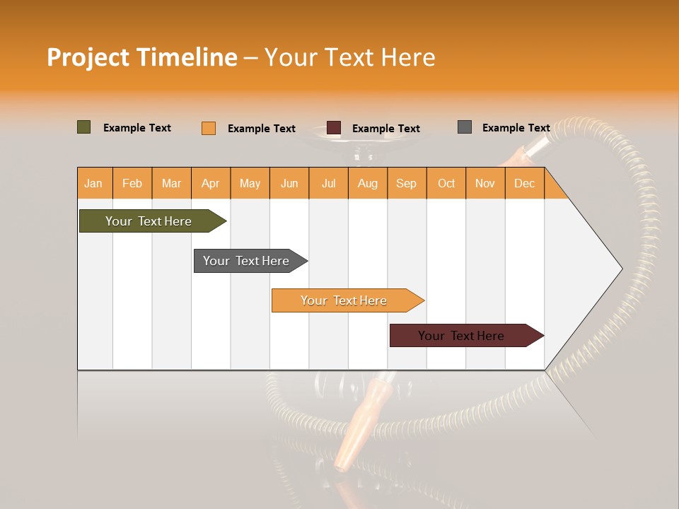 Object Calm Mouthpiece PowerPoint Template