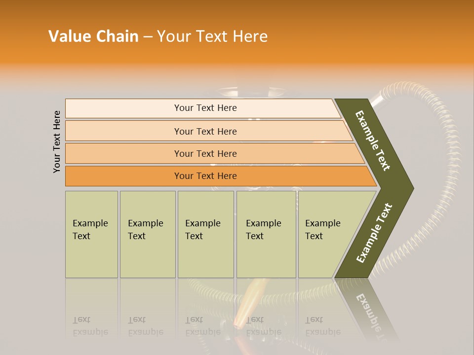 Object Calm Mouthpiece PowerPoint Template