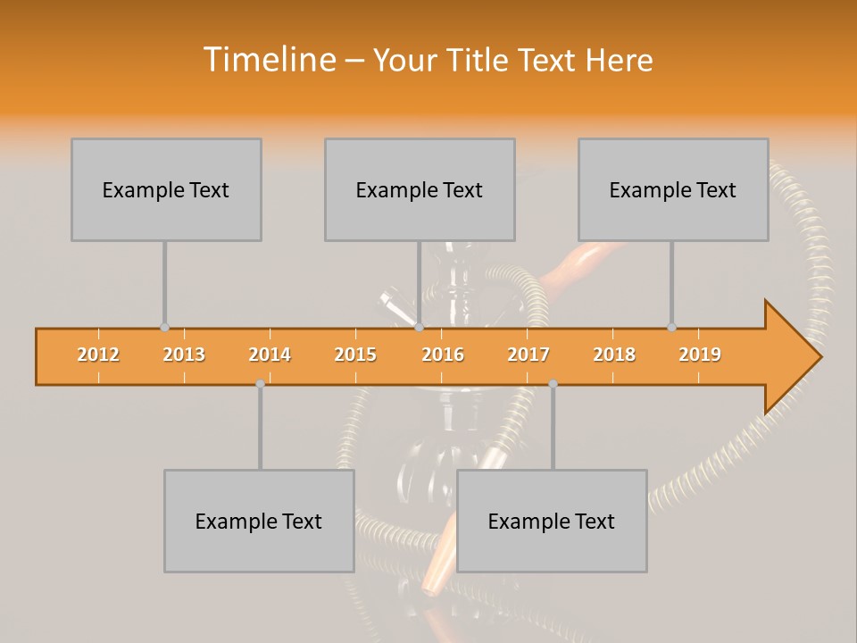 Object Calm Mouthpiece PowerPoint Template