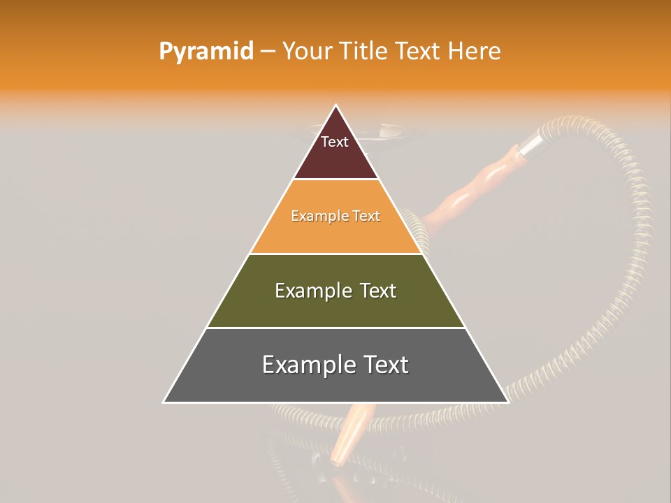 Object Calm Mouthpiece PowerPoint Template