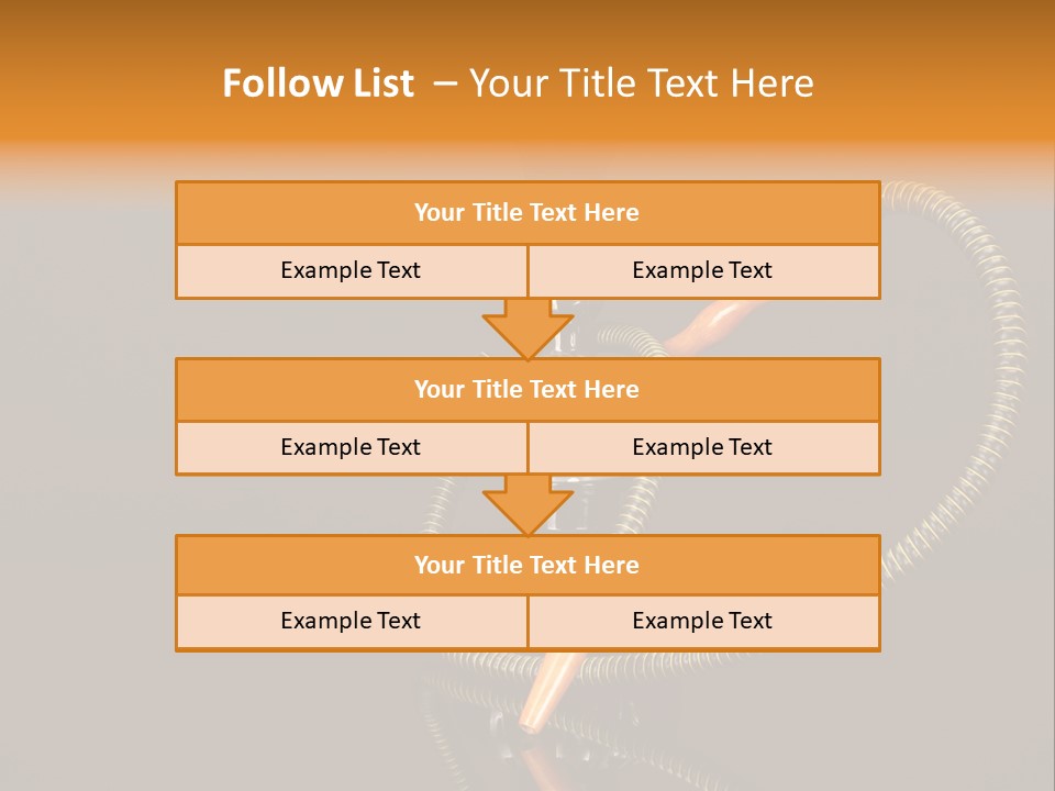 Object Calm Mouthpiece PowerPoint Template