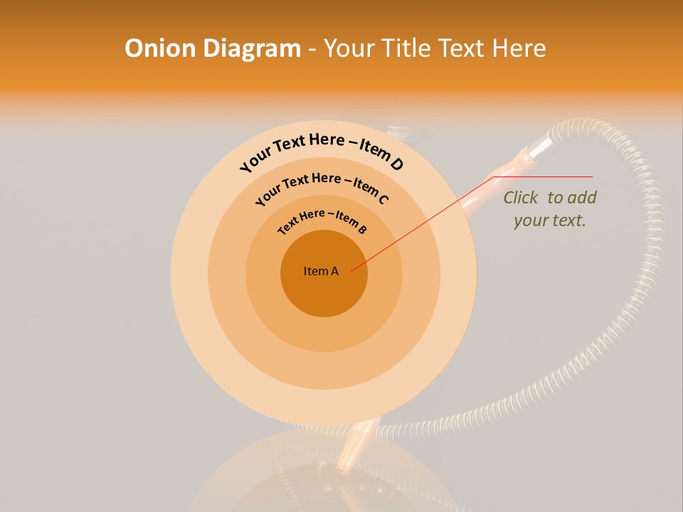 Object Calm Mouthpiece PowerPoint Template