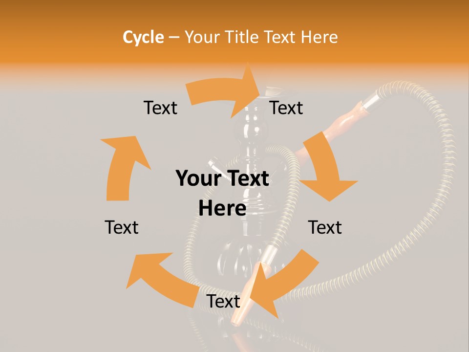 Object Calm Mouthpiece PowerPoint Template