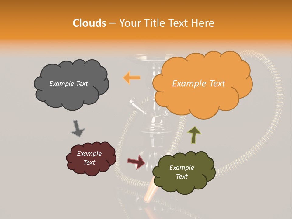 Object Calm Mouthpiece PowerPoint Template