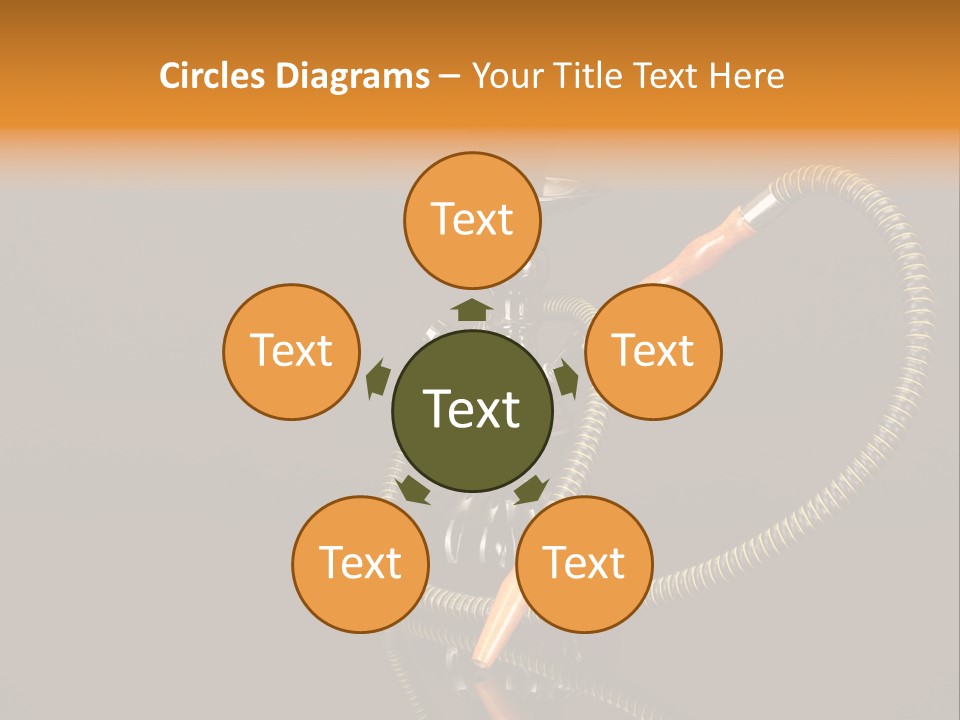 Object Calm Mouthpiece PowerPoint Template