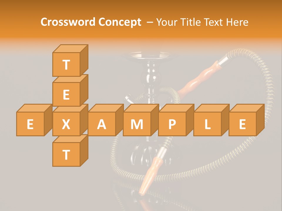 Object Calm Mouthpiece PowerPoint Template