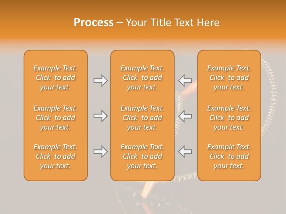 Object Calm Mouthpiece PowerPoint Template