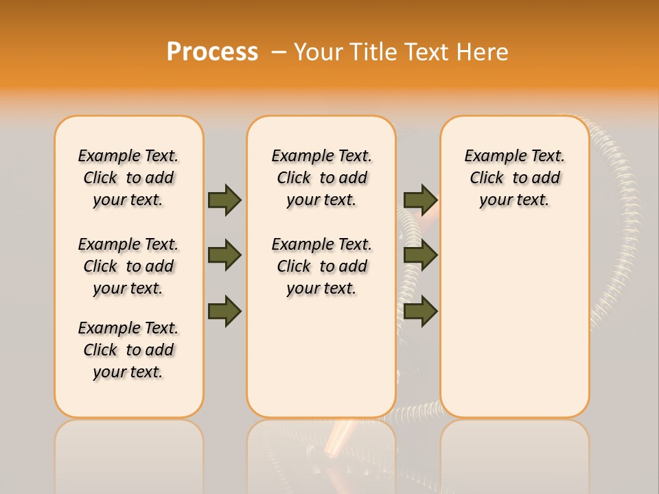 Object Calm Mouthpiece PowerPoint Template