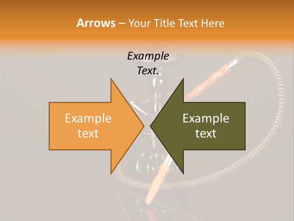 Object Calm Mouthpiece PowerPoint Template