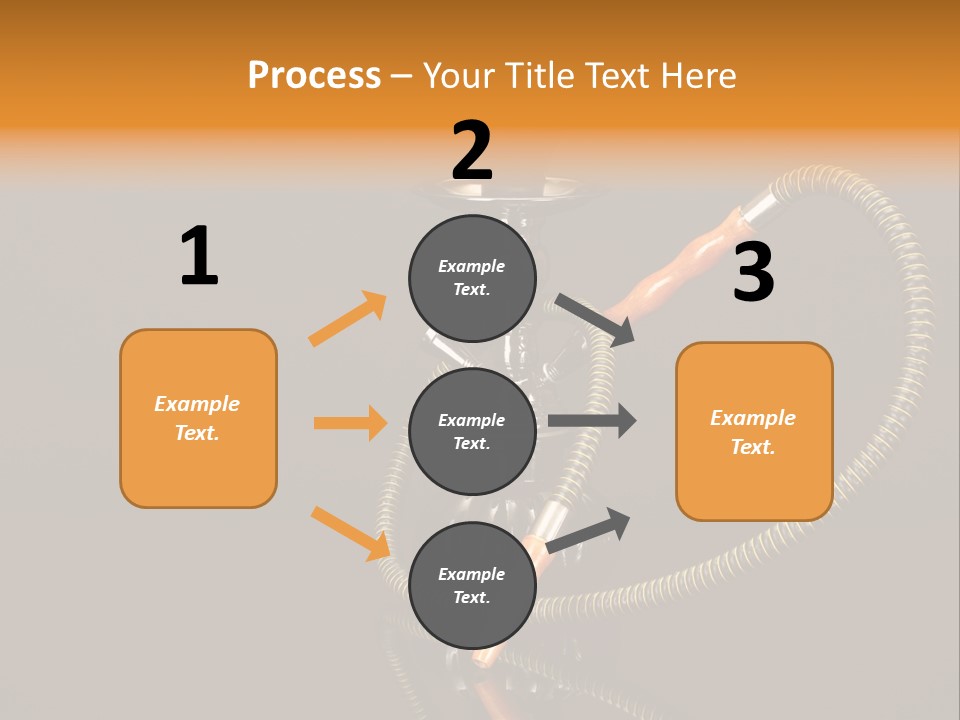 Object Calm Mouthpiece PowerPoint Template