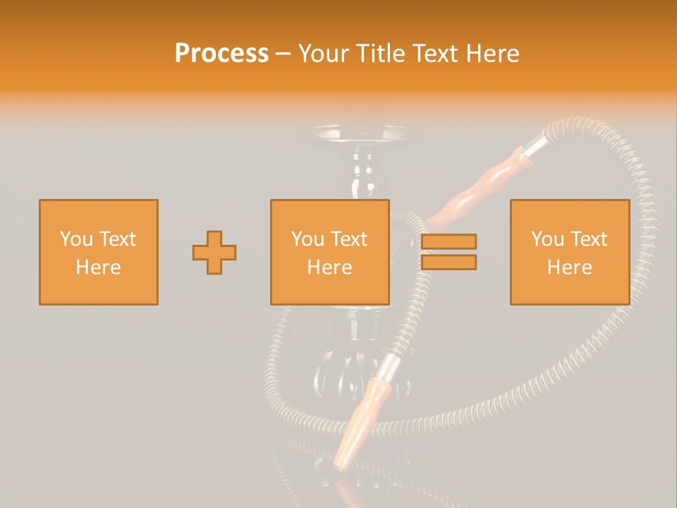 Object Calm Mouthpiece PowerPoint Template