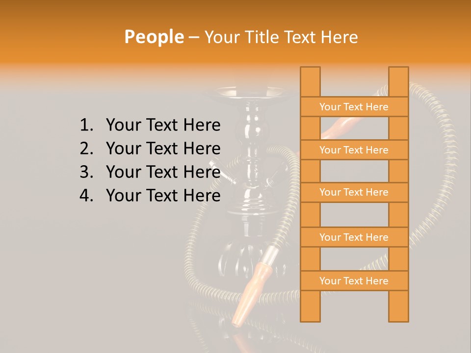 Object Calm Mouthpiece PowerPoint Template