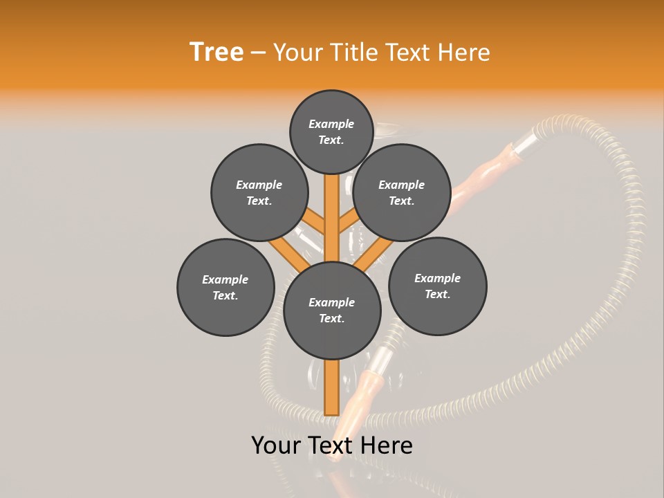 Object Calm Mouthpiece PowerPoint Template