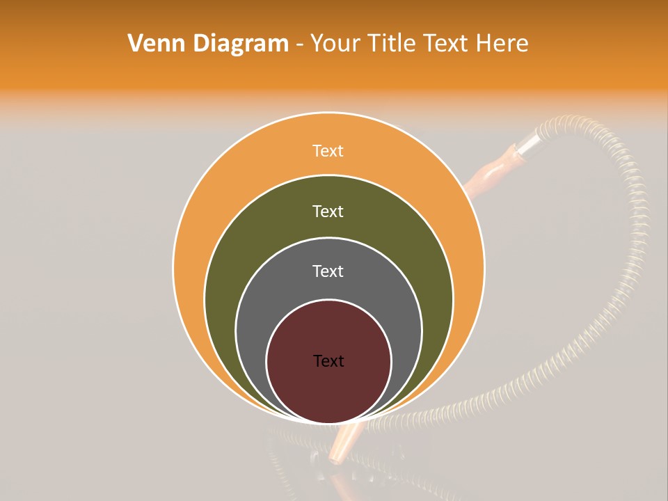 Object Calm Mouthpiece PowerPoint Template